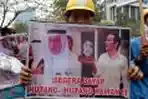 Demonstrasi di Kedubes Arab Saudi