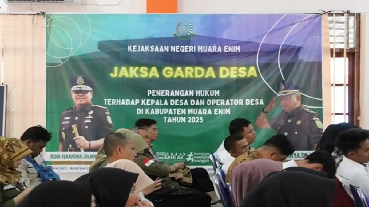 Kenalkan Aplikasi Jaga Desa, Kejari Muara Enim Ingatkan Penting Kelola Data Desa Akurat & Transparan