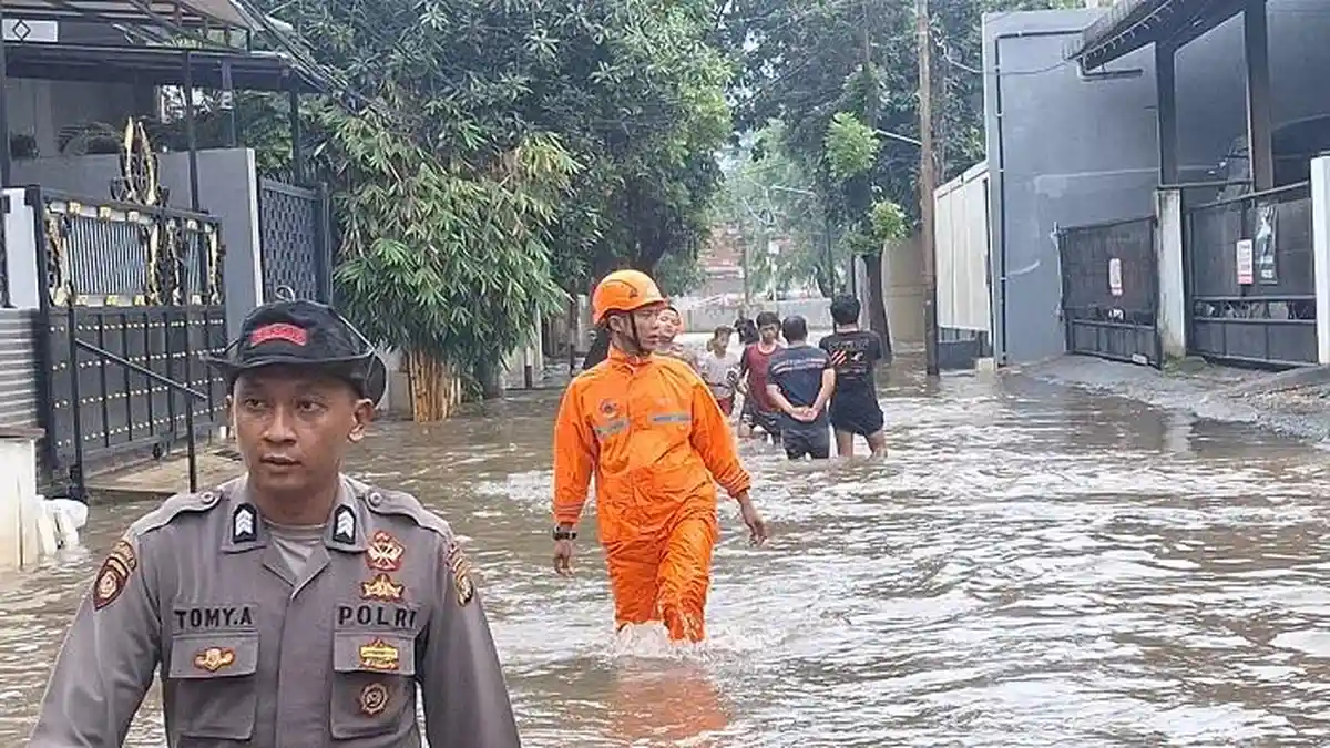 32 Rumah di Pondok Karya Mampang Jaksel Kebanjiran, Warga Belum Minta Evakuasi
