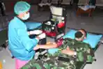 Sambut HUT Ke-76 TNI Gelar Donor Darah