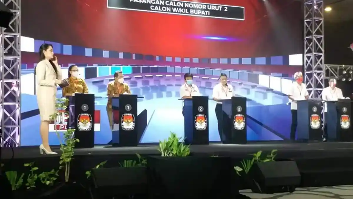 Debat Publik KPUD Minsel Sukses, Rommy Sambuaga: Masyarakat Jangan Golput