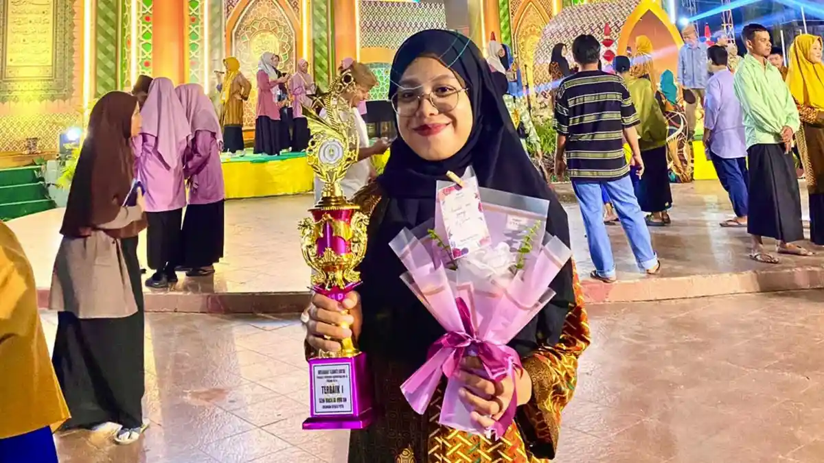 Kisah Inspiratif Clarita Ismail, Qoriah Asal Gorontalo yang Bersinar di Kancah Nasional Sejak Kecil