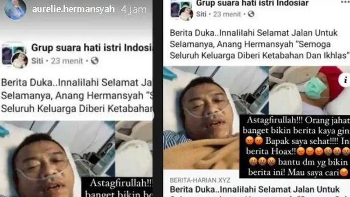 Beredar Ucapan Duka Untuk Anang Hermansyah, Aurel Naik Pitam, Istri Atta Cari si Pembuat Berita