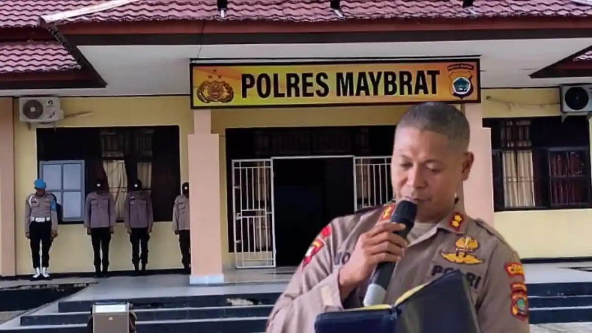 Bentuk Tiga Unit Baru di Polres Maybrat, Ini Pesan AKBP Gleen Rooi Molle