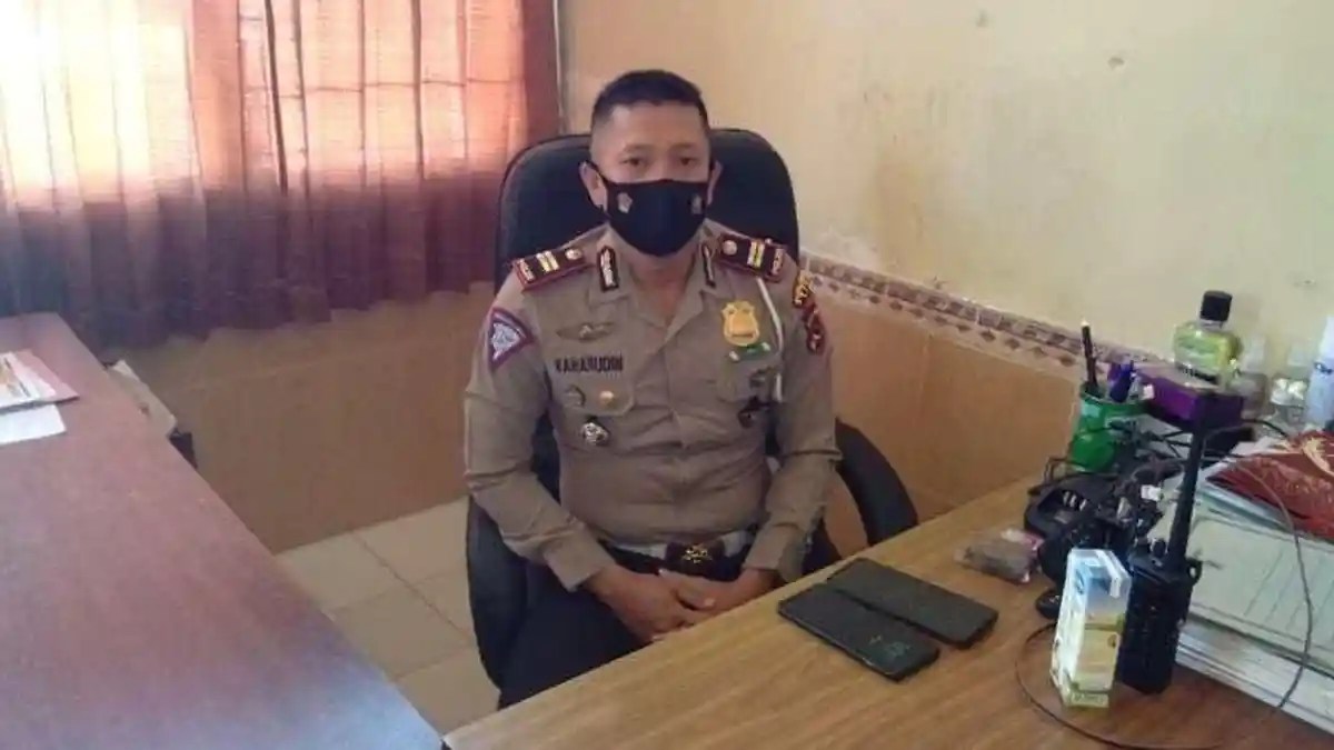 Guntur Noe Tewas Usai Bertabrakan Dengan Bus Libertino di TTS