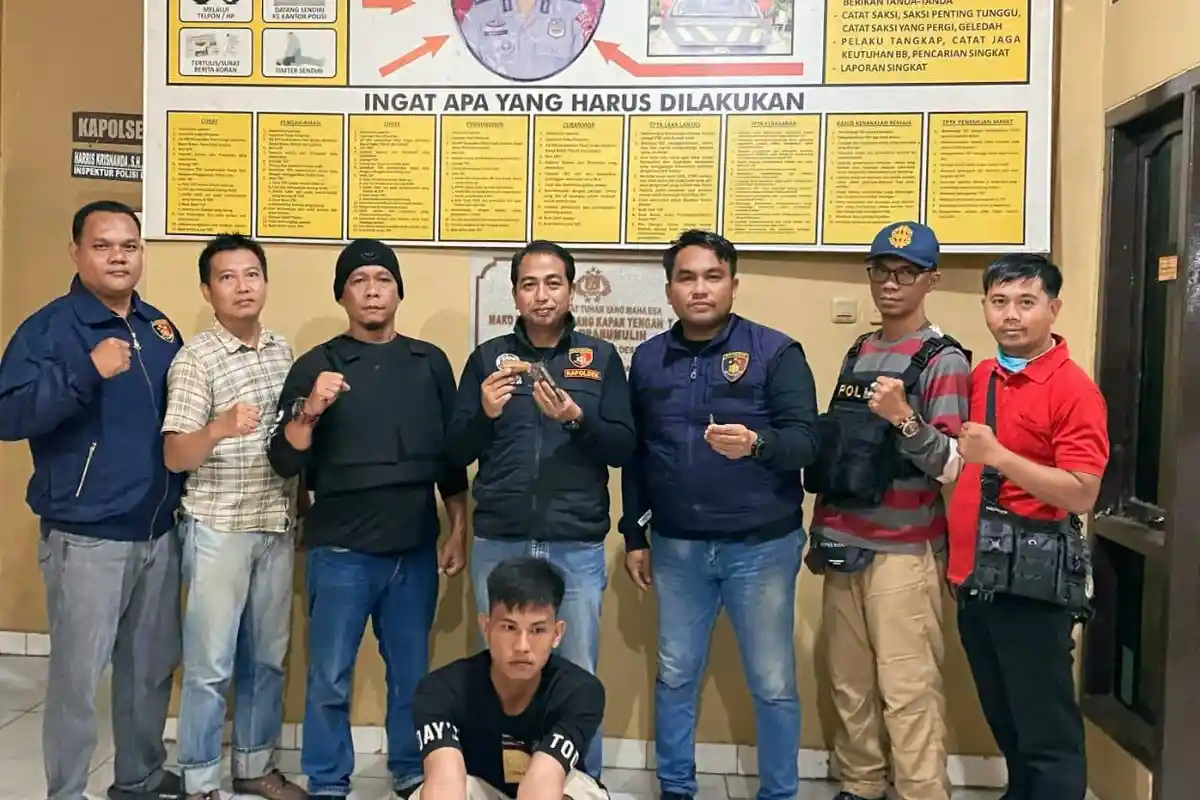 Bawa Senpira Berserta Peluru, Pria di Prabumulih Terancam 10 Tahun Penjara