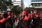 Demo Tangkap Ahok di Kantor KPK