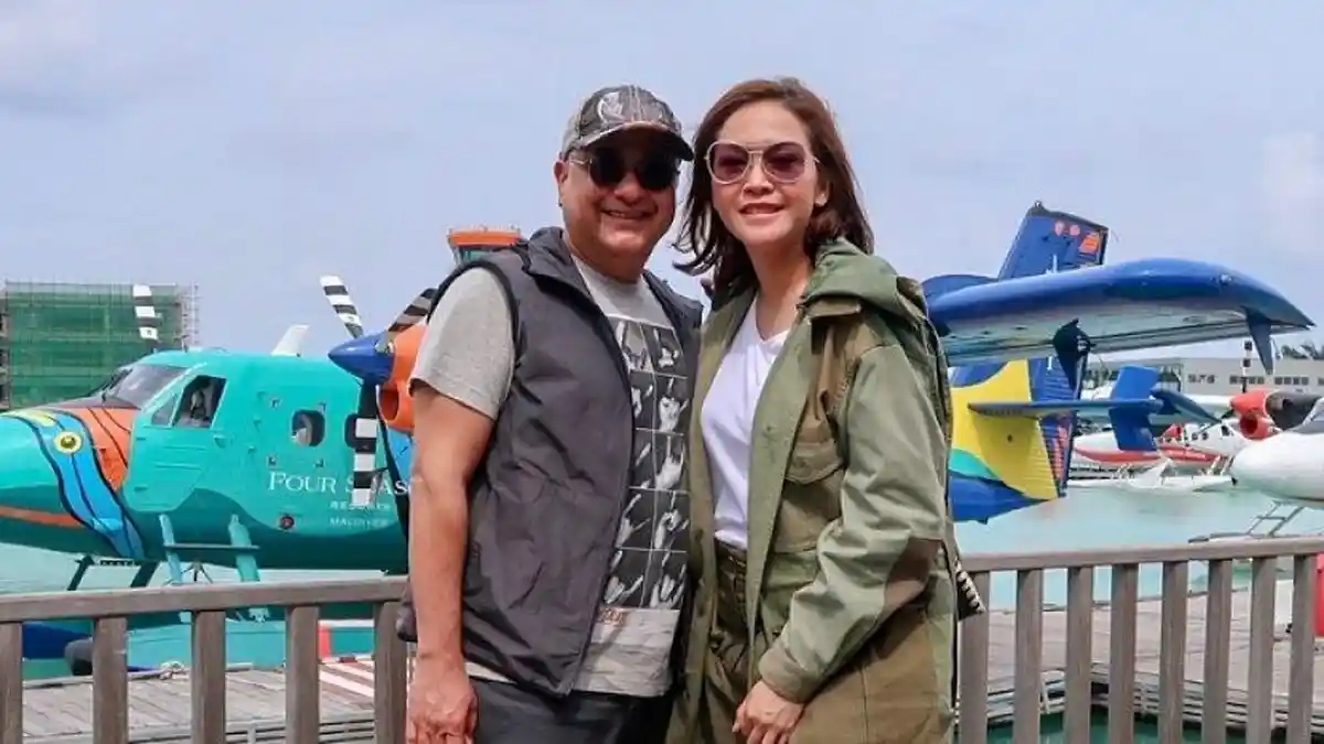 Penampakan Hunian Mewah Maia Estianty & Irwan Mussry, Lihat Kolam Renang & Dapurnya, Elegan Banget!