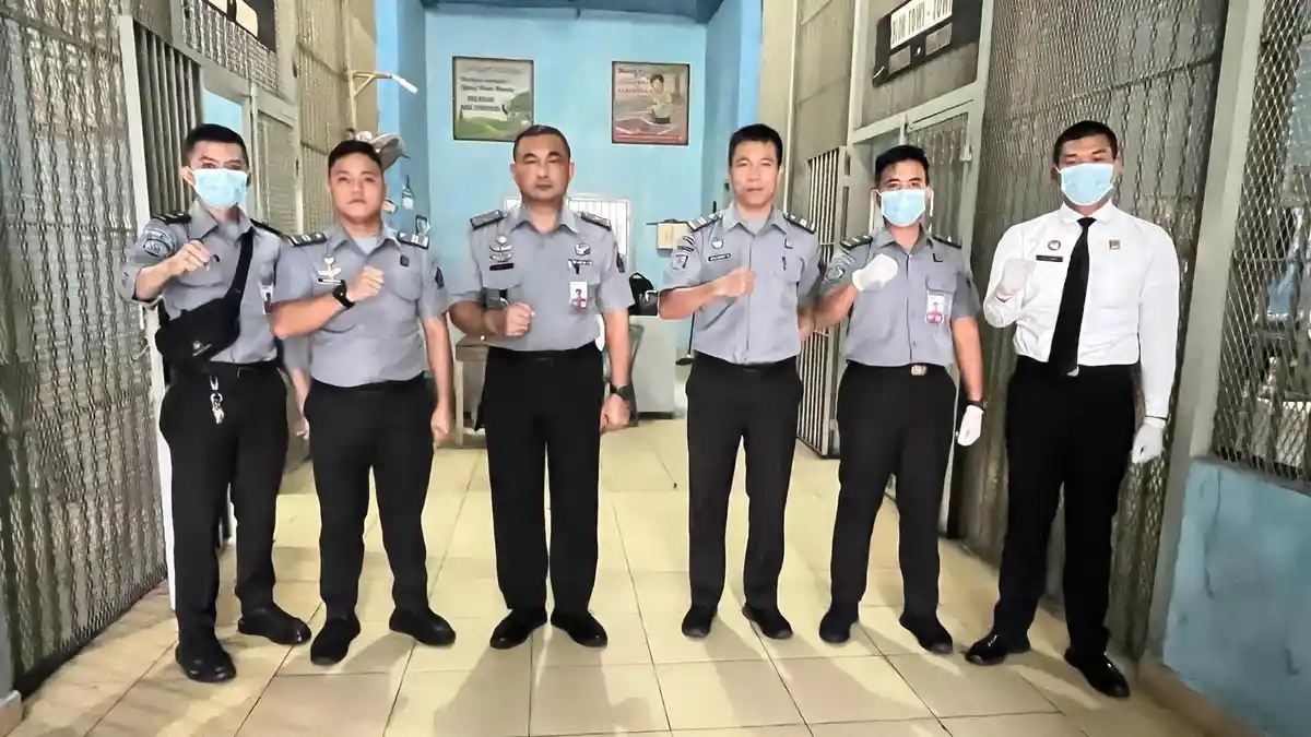 Gelar Razia Rutin, Lapas Gunungsitoli Terus Lakukan Langkah Deteksi Dini