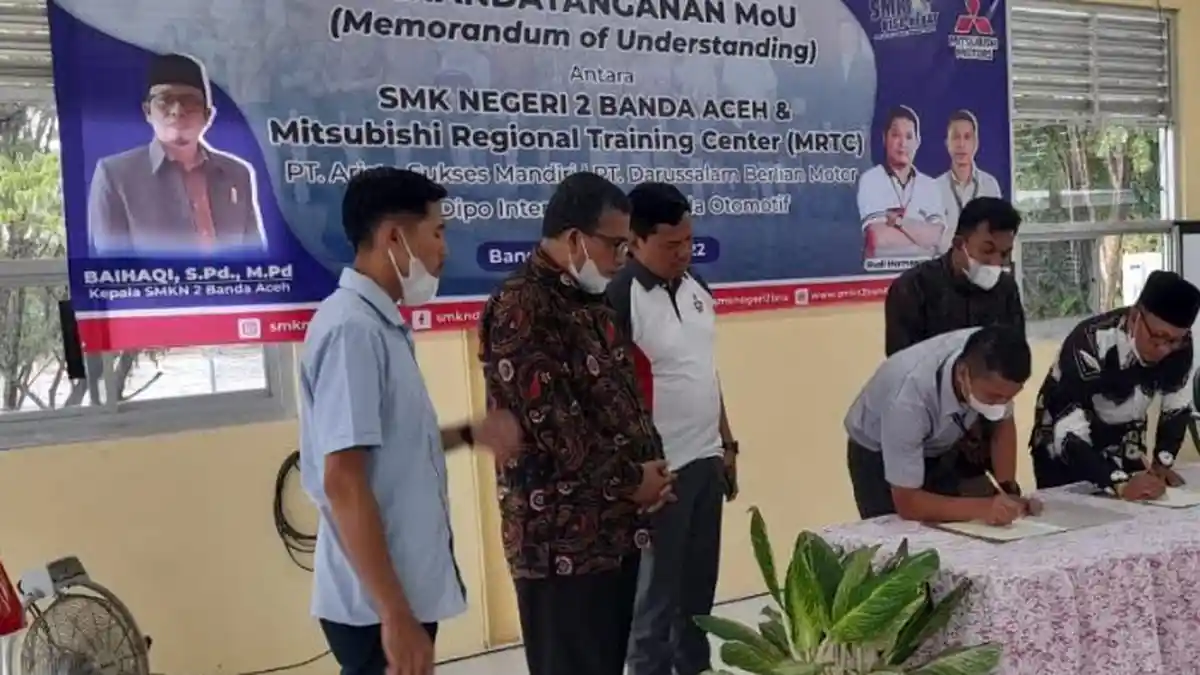 SMKN 2 Banda Aceh Jalin Kerja Sama dengan Sejumlah Industri Nasional
