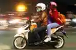 Warga Mudik Mengunakan Kendaraan Roda Dua (Motor)