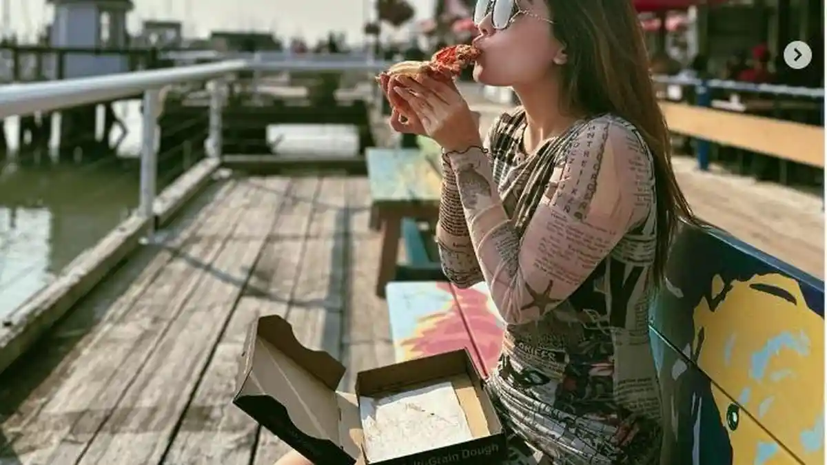 Natasha Wilona Kembali Dikaitkan dengan Stefan William gara-gara Pizza