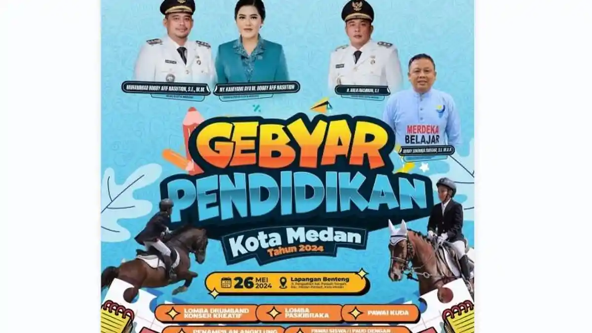 Area Lapangan Benteng Ditutup pada Gebyar Pendidikan Besok, Berikut Peralihan Arus Lalu Lintas