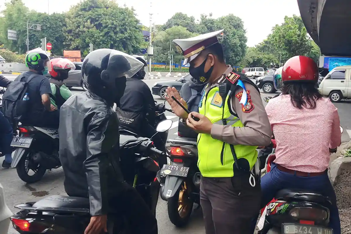 Operasi Zebra, Polda Metro Jaya Tindak Tilang 1.890 Kendaraan Paling Banyak karena Knalpot Bising