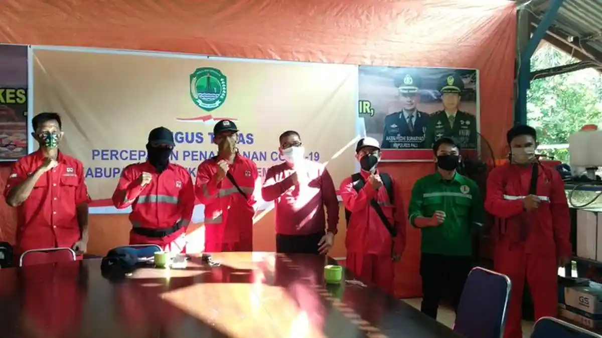 73 Titik Api Terpantau di PALI Mayoritas di Kecamatan Abab, Bangun Posko Tiap Kecamatan