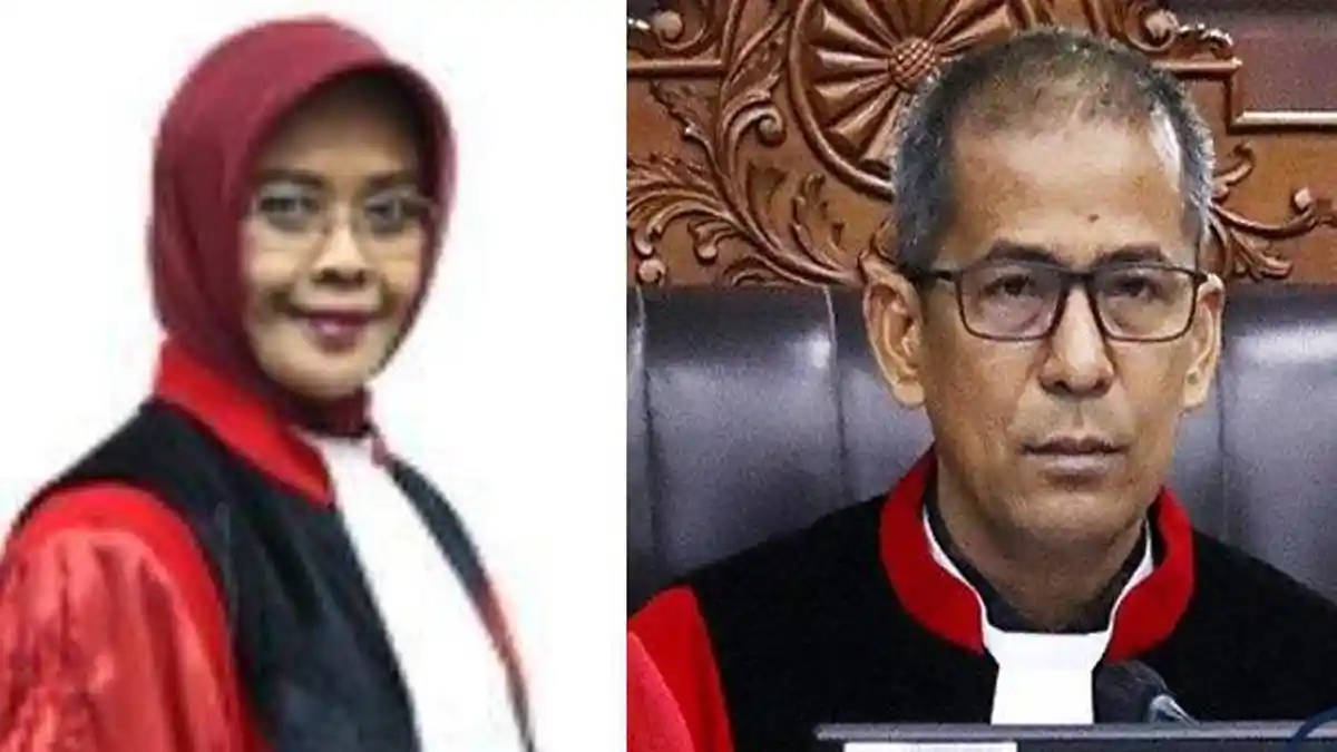 TERUNGKAP Dua Hakim MK Dissenting Opinion Ternyata Dulu Ditunjuk Jokowi, Pengamat: Cuma Bunga-bunga
