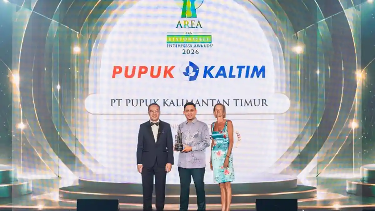 Pupuk Kaltim Raih Penghargaan AREA 2026, Komitmen Nyata Bangun Ekonomi Inklusif - Tribunkaltim.co
