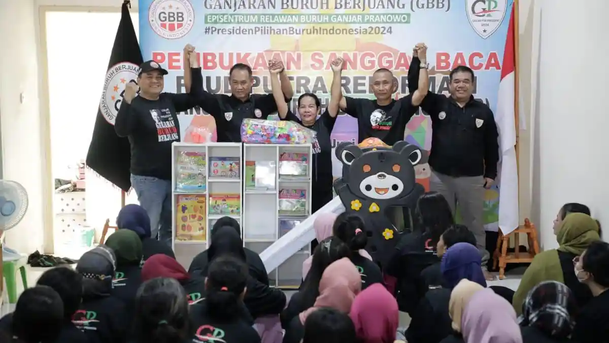 Peduli Pendidikan Anak Buruh di Jakarta Utara, Relawan Buruh Berjuang Buka Sanggar Baca