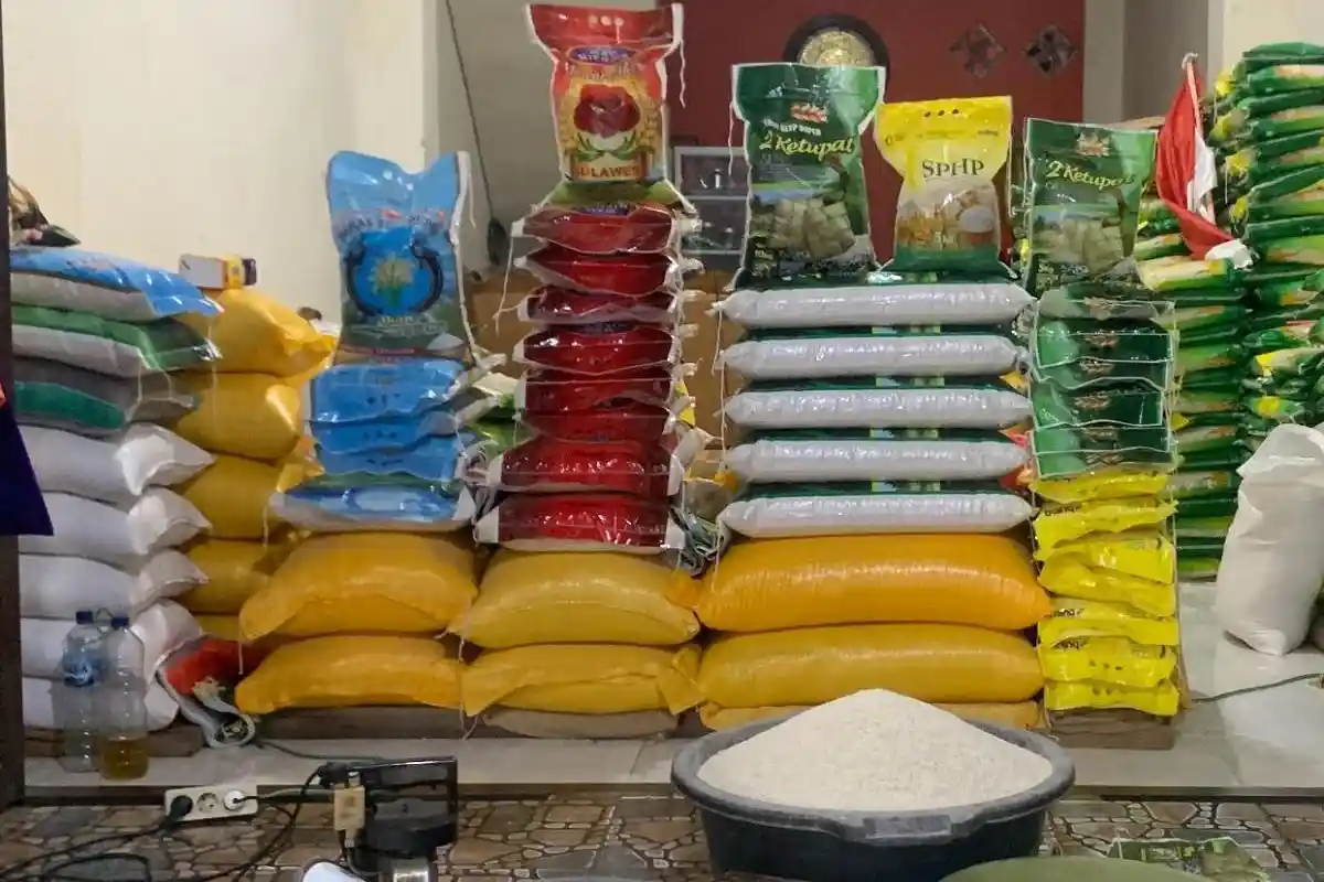 Harga Beras di Wajo Normal: Mawar Merah Rp75 Ribu per 5kg, Beras SPHP Rp62 ribu