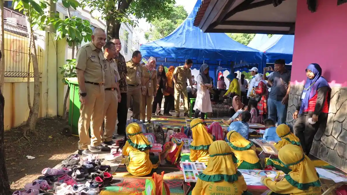460 Siswa PAUD dan TK Ikut Peringati Hari Anak Nasional di Jakarta Utara