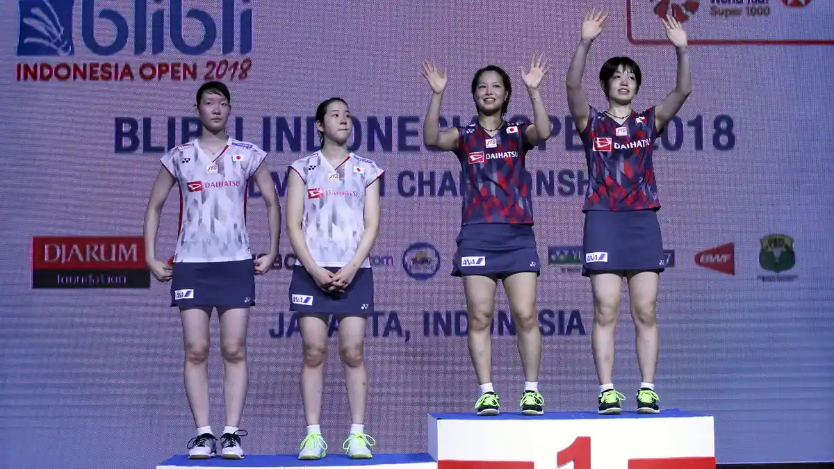 Jepang Kuasai Sektor Ganda Putri Korea Open 2018