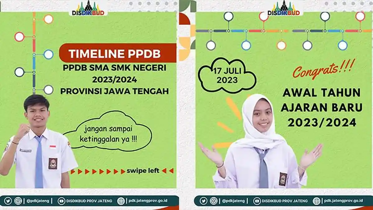 Link Daftar PPDB Jateng 2023 Lengkap Jadwal, Syarat Umum, dan Syarat Khusus Berdasarkan Zonasi