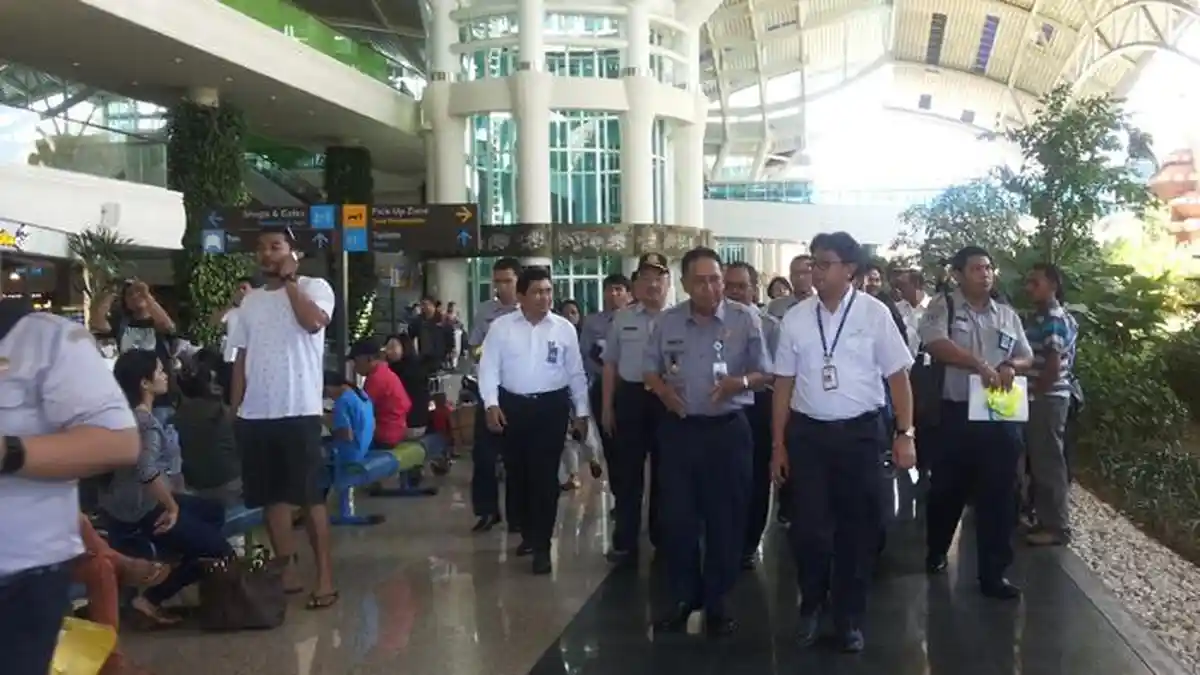 Wamenhub Sidak Bandara Ngurah Rai Denpasar