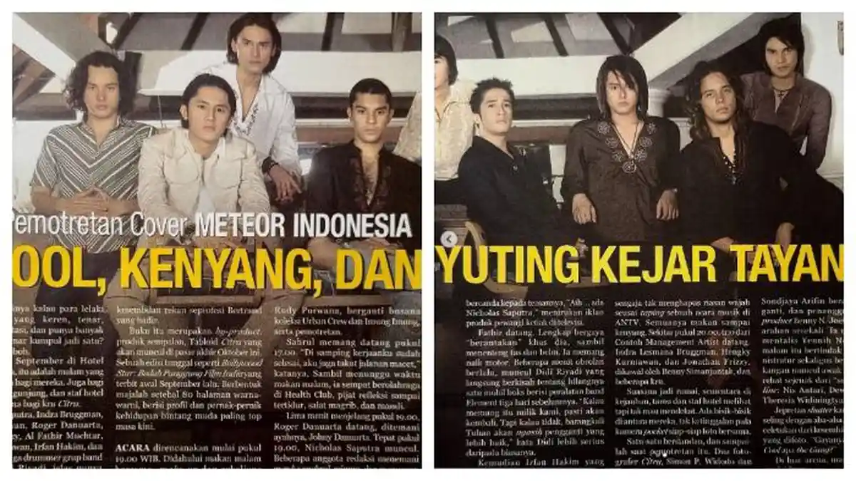 Potret Lawas Para Aktor Sinetron, Nicholas Saputra Gondrong, Indra Bruggman & Didi Riyadi Tak Menua