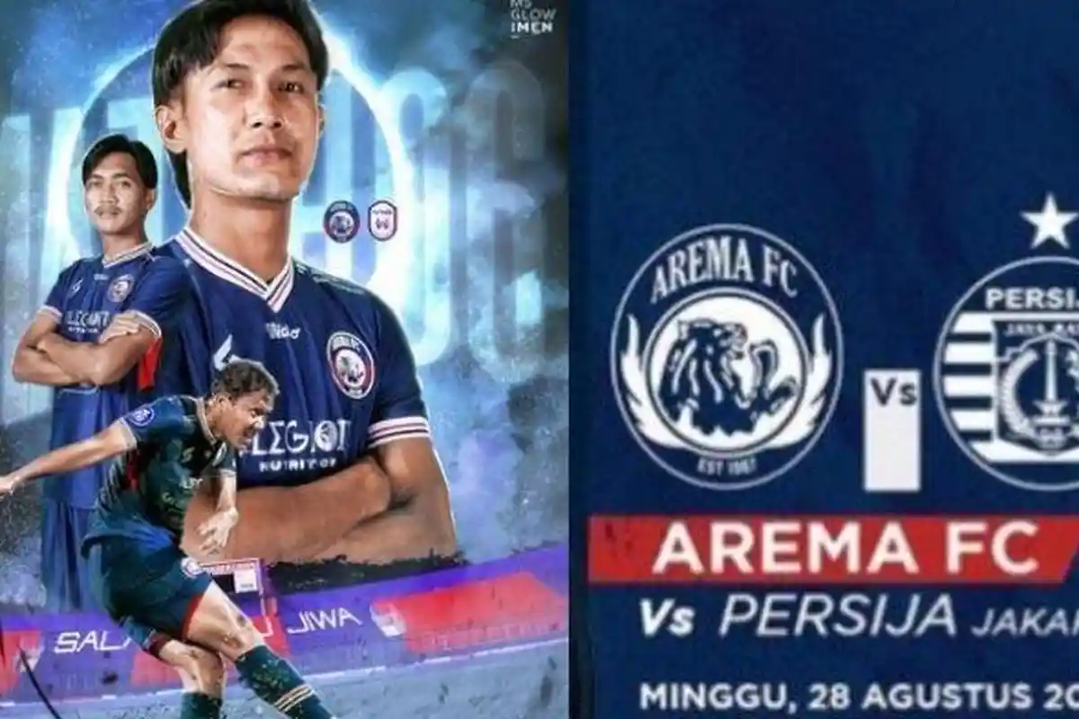 Live Streaming Arema FC Vs Persija Jakarta di Liga 1 2022, Siapa yang Lebih Unggul di Head to Head?
