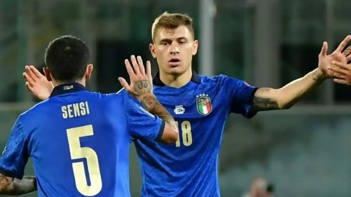 Italia Tanpa Bomber, Semua Gol Dicetak 2 Gelandang Mungil Inter Milan