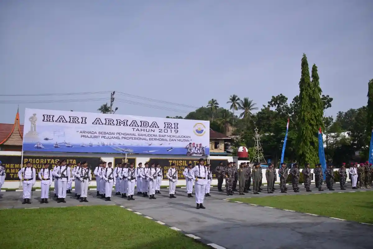 Lantamal VIII Peringati Hari Armada RI Tahun 2019