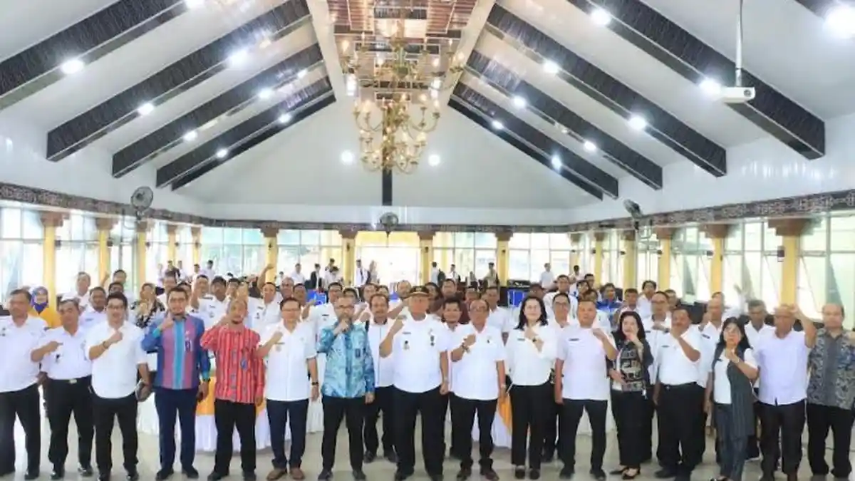 Rakor Percepatan Pembentukan Koperasi Merah Putih, Wabup Samosir: 128 Desa dan 6 Kelurahan Selesai