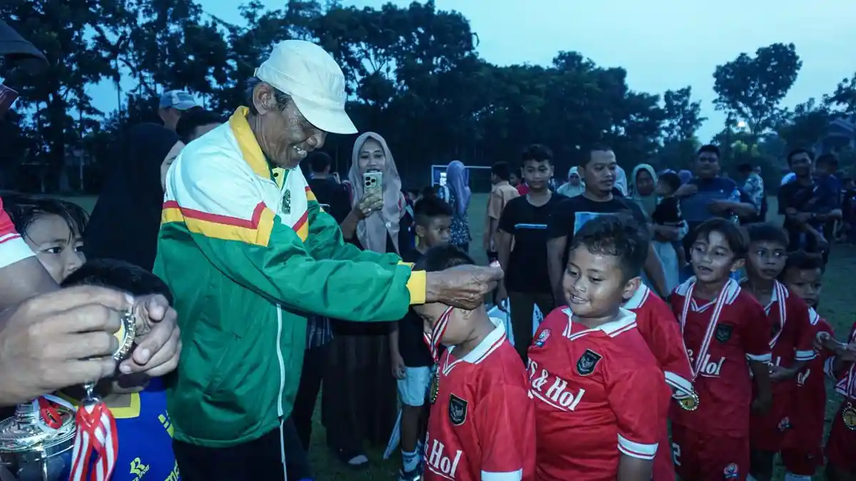 SSB Agas Jaya Kampiun di Liga Utamasia U-8