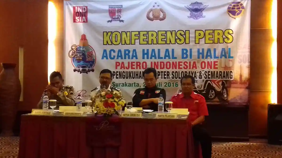 Komunitas Pajero Indonesia One Akan Halal Bihalal Sekaligus Kukuhkan Chapter Solo Raya dan Semarang