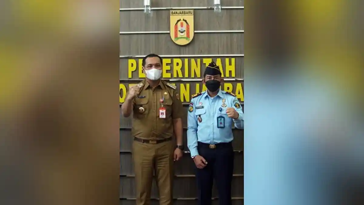 Wali Kota Banjarbaru Terima Kunjungan Kalapas Banjarbaru