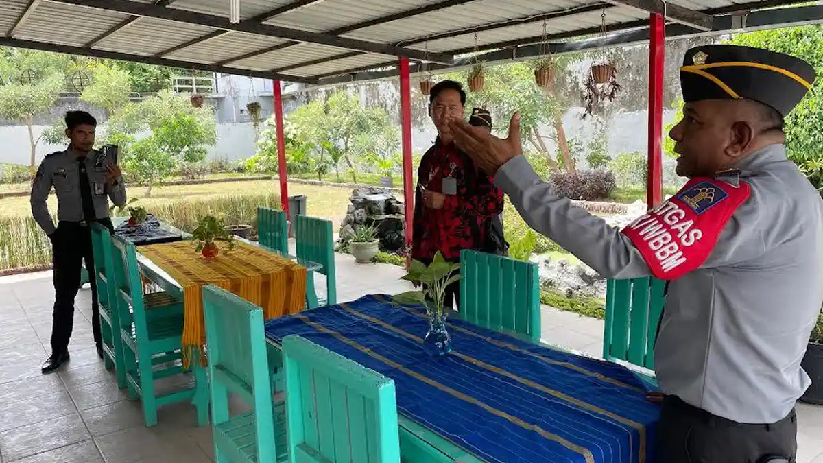 Tim Kemenkumham Evaluasi Pembangunan Zona Integritas LPKA Kupang NTT