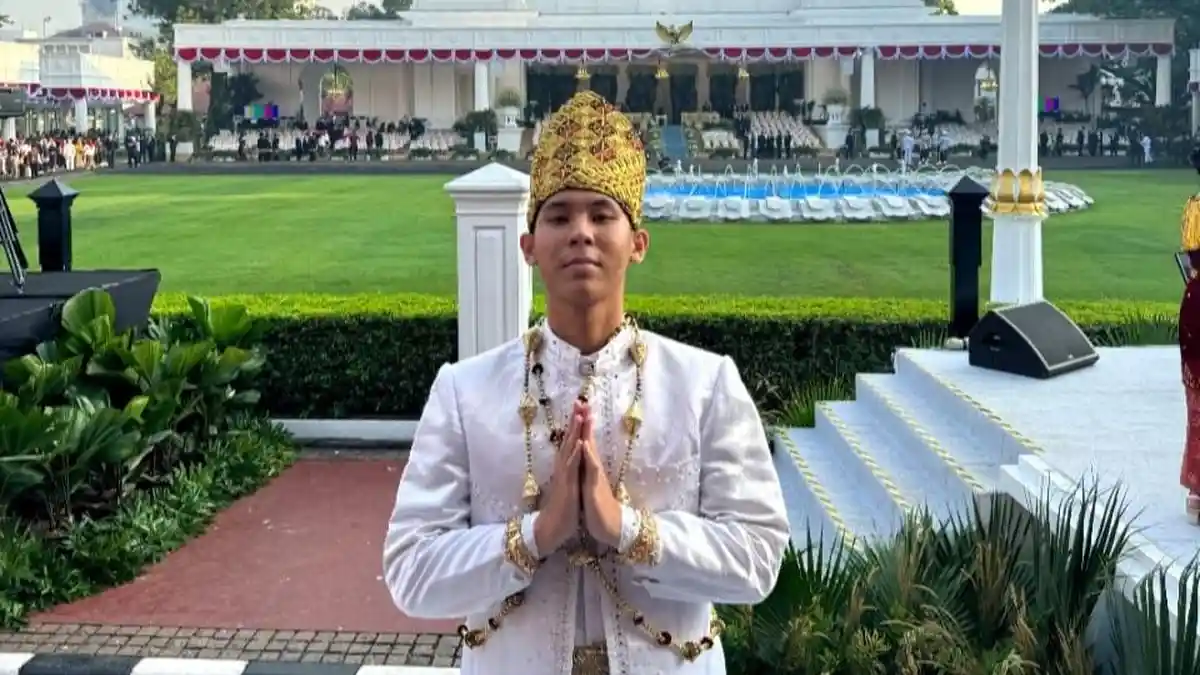 Yonathan Jason, Mahasiswa UBL Wakili Lampung Tampil di Istana Negara Saat HUT RI