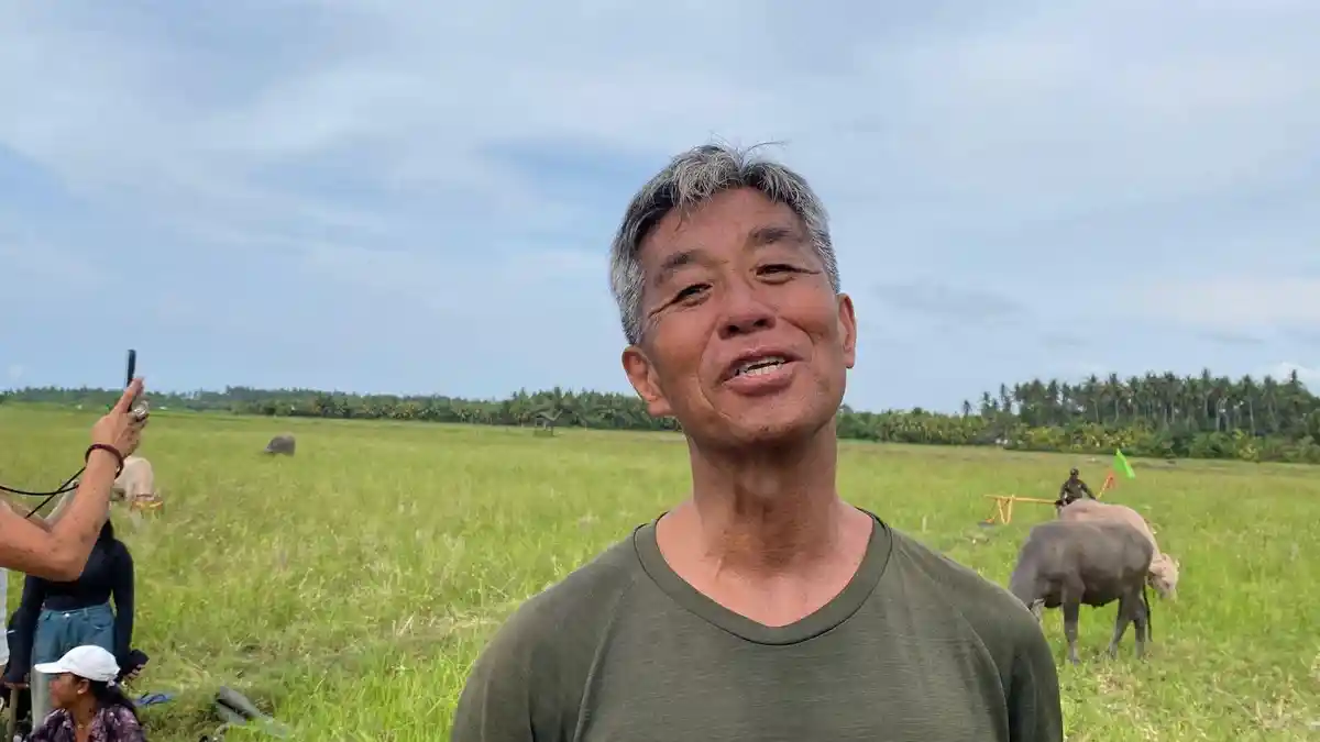 WNA Jepang Takero Kagumi Makepung Lampit Jembrana, Akui Sangat Menikmati Atraksi Budaya di Bali