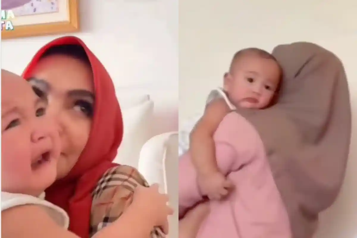 Rayyanza Menangis Cemburu Suster Gendong Bayi Lain, Mama Rieta Bereaksi, Sang Pengasuh Minta Maaf
