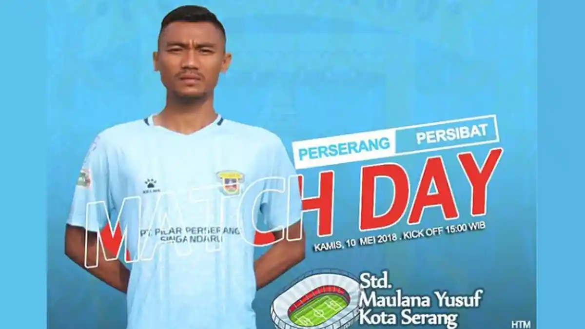 Live Streaming Perserang Serang vs Persibat Batang 16.00 WIB - Modal Bagus Laskar Alas Roban
