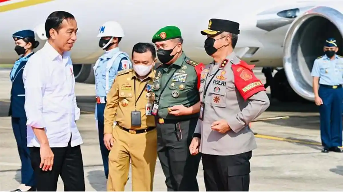 Presiden Jokowi Kembali Alihkan Agenda di Jambi, Kini Menuju ke Sungai Gelam