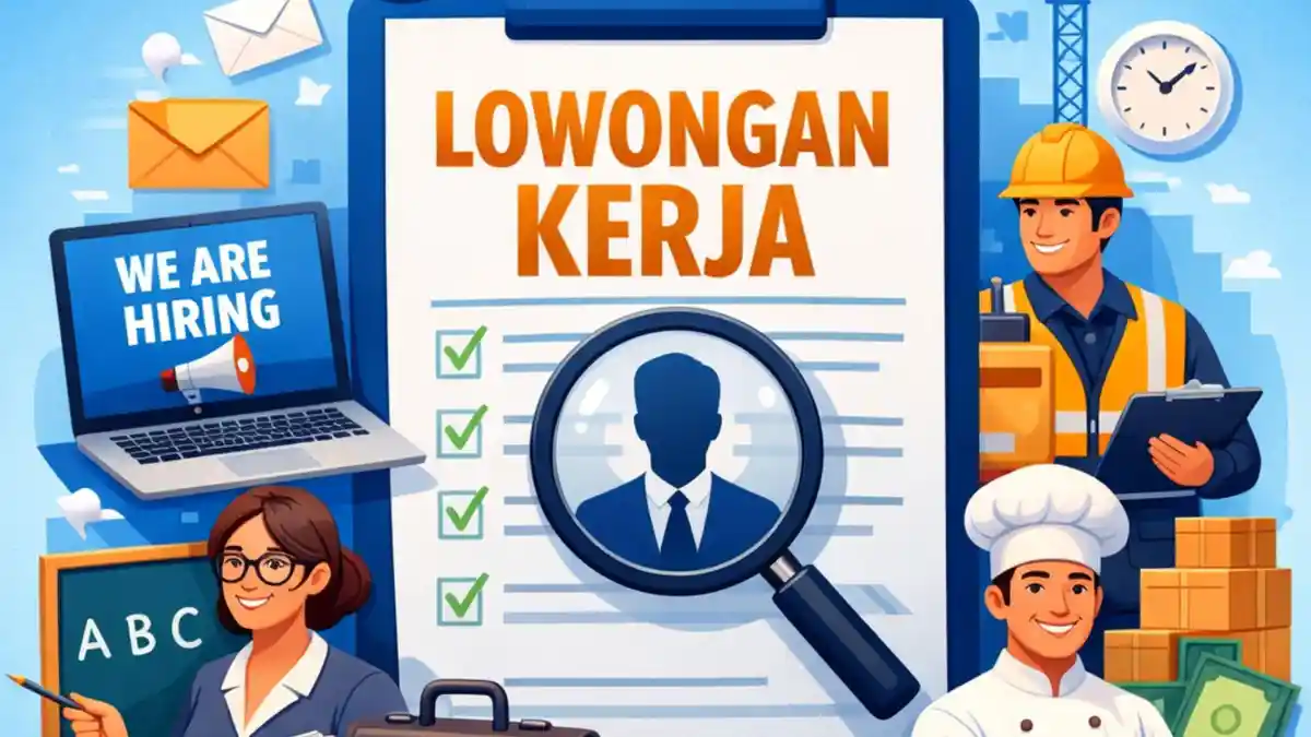 Lowongan Kerja di Samarinda: Guru Olahraga, Kepala Dapur, hingga Operator Crane
