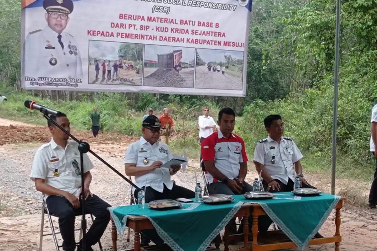 Pj Bupati Sulpakar Sebut APBD Mesuji Lampung Tidak Mampu Atasi Jalan Rusak 