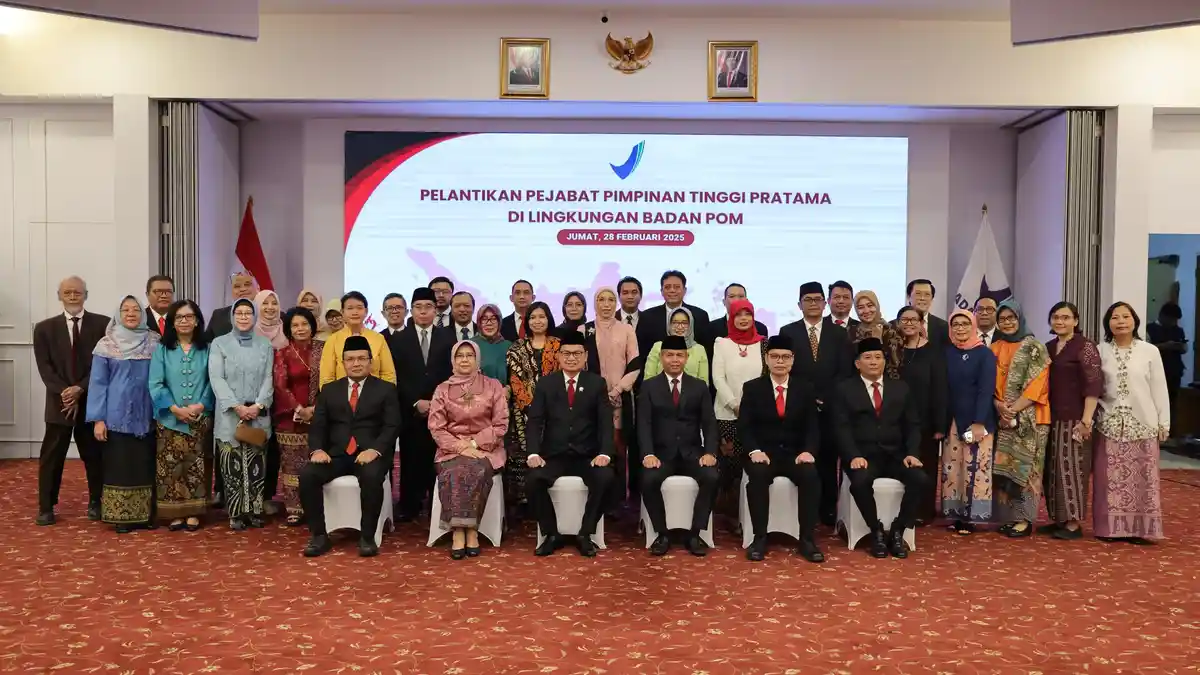 Daftar 6 Pejabat Eselon II BPOM Dilantik Taruna Ikrar