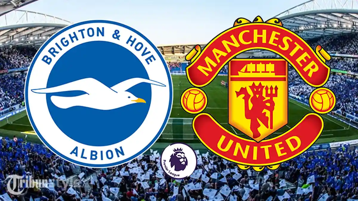 Jadwal Siaran Langsung (Live) Brighton Vs Manchester United - Jaga Asa Posisi 2 Liga Inggris