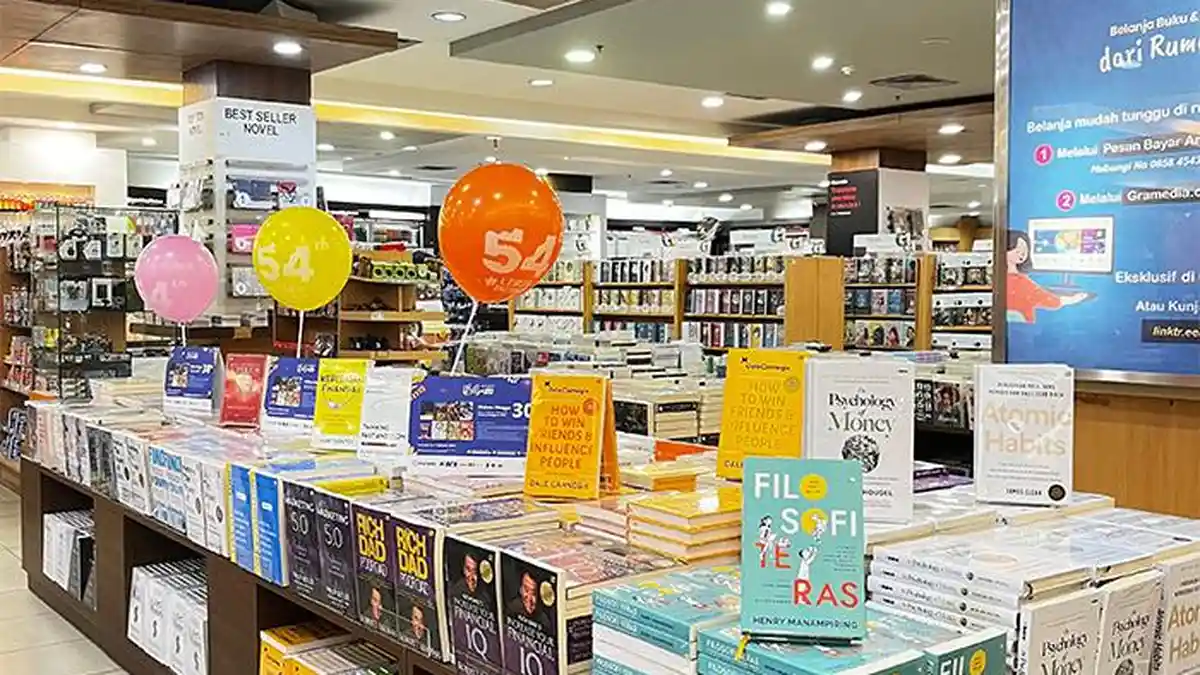 Gramedia Rayakan Ulang Tahun ke-54, Semangat Literasi dan Kolaborasi