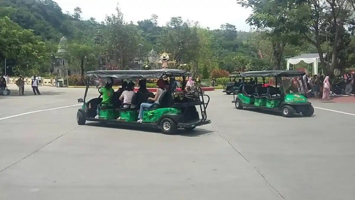 Cape Jalan Kaki, Jungleland Siapkan Mobil Ini, Tarifnya Cuma Rp 10 Ribu