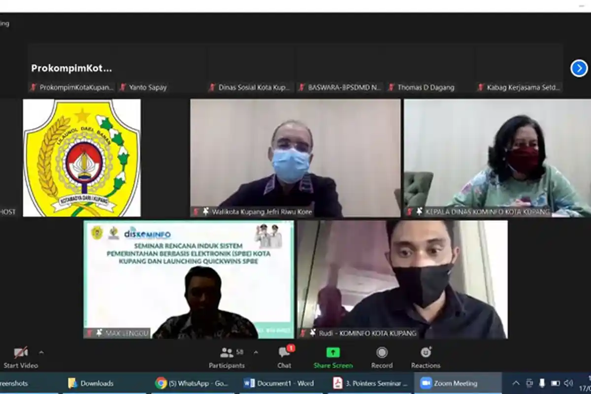 NODAN MAMO dan Si Imut Diluncurkan Dalam Penerapan SPBE di Kota Kupang