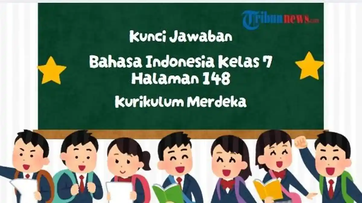 Kunci Jawaban Bahasa Indonesia Kelas 7 Halaman 148 Kurikulum Merdeka: Tabel 5.2