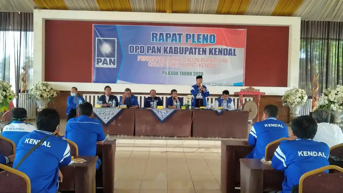 PAN Kendal Rapatkan Barisan ke PDIP dan PPP Jelang Pilkada 2020